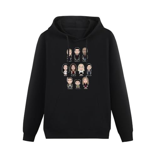 Bild: Meet Sun Lucifer Amenadiel Mazikeen Deckerstar Tom Ellis Lauren German D B Woodside Rachael Harris Black Hoodie Graphic Mens Sweatshirts Unisex Hooded XL f�r 29,94 EUR bei amazon.de