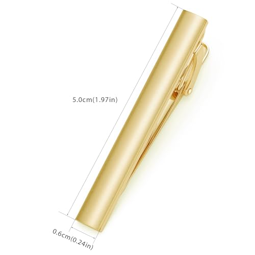 Image of HONEY BEAR 5cm /5.4cm /6cm Mens Tie Clip Bar for Normal Size Steel Business Wedding Gift 1.97 inch /2.12 inch /2.36 inch