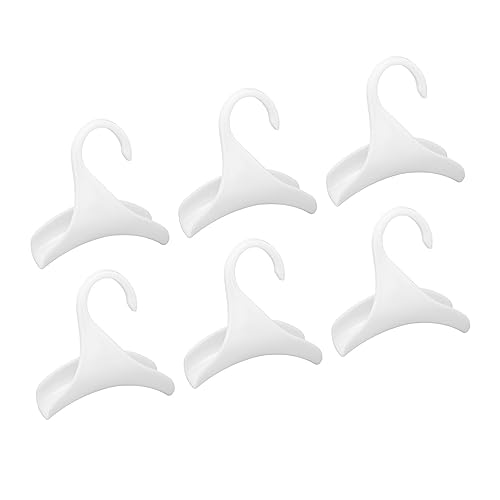 Purse Hanger, Purse Organizer 10Pcs Bag Hanger Hook White Rugged Versatile Lightweight Handbag Hanger Plastic Purse Hanger Bag Hanger for Wardrobe Closet Rods Dressing Room