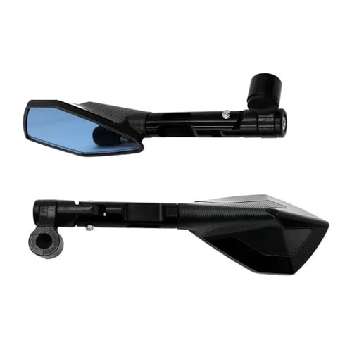 Espejos retrovisores universales de 8mm y 10mm para manillar de moto y scooter