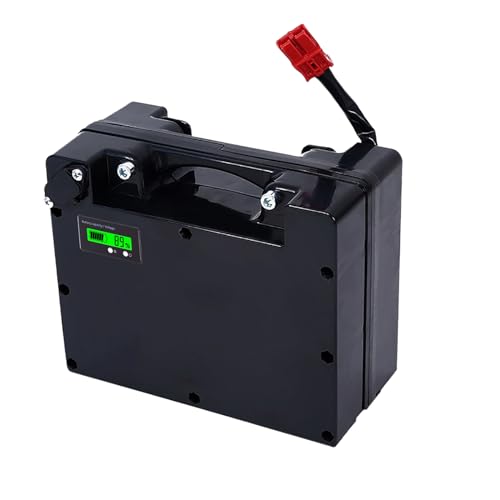 LIEOWYD Lithium Battery 24 Volts Electric Wheelchair Battery 10AH 12AH 15AH 20AH 25AH 30AH 35AH 40AH 45AH 50AH 55AH 60AH 65AH 70AH with Charger Anderson Plug Power Display,24v60ah