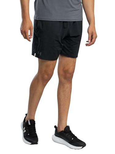 Under Armour 1388645-1-LG Tech Vent 7in Shorts Black LG