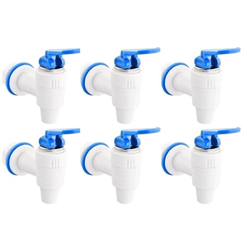 Image of CSI INTERNATIONAL RO Service Plastic Dolphin Tap for RO /UV /UF Water Purifier - Compatible with Most Water Purifier Systems - Pack of 6