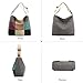 CORIOS Bolso de Hombro de Lona para Mujer Empalme Multicolor Bolso Bandolera Gran Capacidad Bolsa Shopper Ligero Bolso de Mano Bolsa de Ociopara Bolso Tote Gris Imagen de CORIOS Bolso de Hombro de Lona para Mujer Empalme Multicolor Bolso Bandolera Gran Capacidad Bolsa Shopper Ligero Bolso de Mano Bolsa de Ociopara Bolso Tote Gris