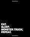 Eat Sleep Monster Truck Repeat: Blank Sheet Music - 12 Staves, Music Sheet Blank /Blank Sheet Music Paper /Manuscript Paper Notebook /Blank Music Staff Paper