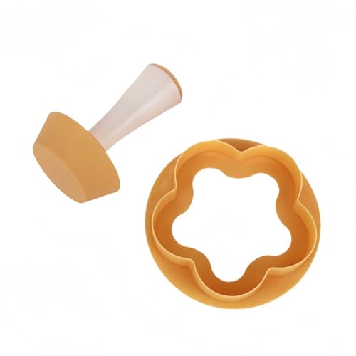 Heyumybit Générique Tart Tamper Set,Tart Tamper Set,Gebäckteig Törtchen Manipulationsset,Törtchenschalenformen,Obstkuchenhersteller für die Herstellung von Cupcake