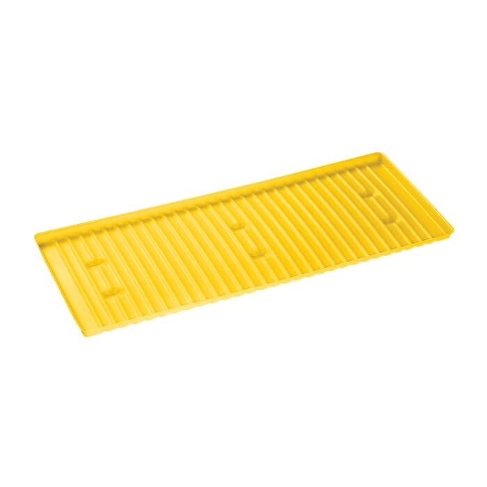 29053 Polyethylene Shelf and Sump Combo for 30/40/45 Gal or 15/17 Gal Safety Cabinets, Yellow