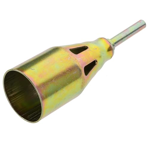 KICHOUSE Cabezal de Pulverización de Gas Dorado para Cocina y Exterior, Accesorio de Hierro Duradero y Resistente, Boquilla de Repuesto para Quemador de Gas Portátil