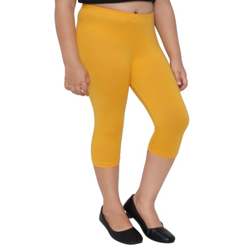 Image of Robinbosky Premium Girls Capri Leggings for All Age Group | Multiple Colors