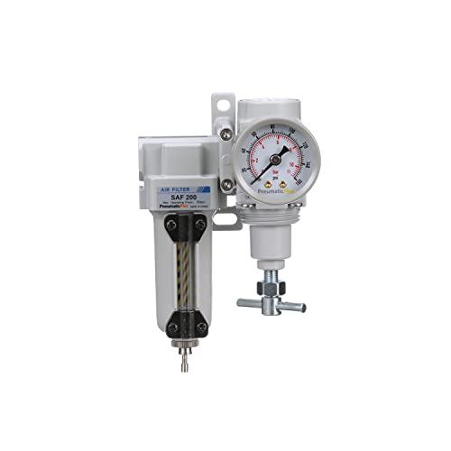 PneumaticPlus SAU220T-N02G Mini Compressed Air Filter Regulator