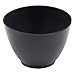 Connex Gipsbecher Ø 120 x 85 mm - schwarz - Konische Form - Robustes & flexibles Weich-PVC - Zum Anrühren von Gips, Spachtelmasse & Co. / Anrührbecher / Gipsschale / COX880150