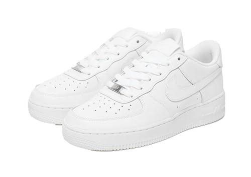 Nike Air Force 1 (Gs), Scarpe da Ginnastica Basse Unisex - Bambini e ragazzi, Multicolore (Black/White/Game Royal), 38 EU