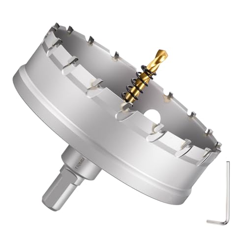 Scie-cloche 110 mm carbure de tungstène DTGN scie trépan métal bois