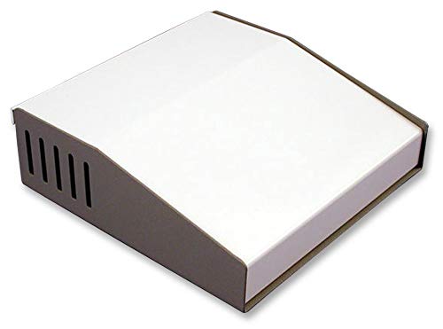 500-0950 - Enclosure, 500 Series, Sloped Console, Instrument, 54 mm, 297 mm, 199 mm, Steel, Grey RoHS Compliant: Yes (500-0950)