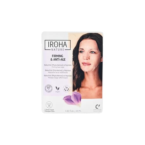 Iroha Nature Masque facial raffermissant et anti-âge Bakuchiol 23 m