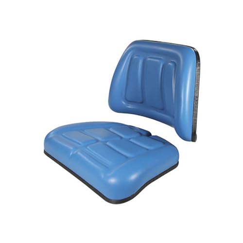 All States Seat Cushion Set - 2 Piece Vinyl Blue fits Ford 250C 260C 345C 345D 445C 545C 545D 3230 3430 3930 4130 4630 4830 5030 5640 6640 250C 260C 345C 345D 445C 545C 545D F1NNB401AA F1NNK402AA