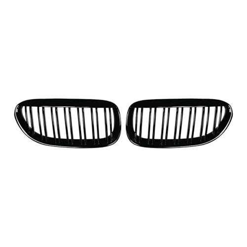 Calandre Sport BMW E63 Finition Noir Brillant Double Lamelle Haute Qualité