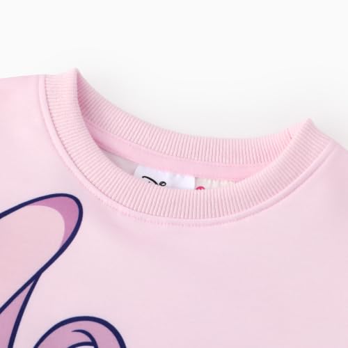 Image of Disney Girls Clothes Long Sleeve Sweatshirt Leggings Outfit 2 Piece Set | Officially Licensed丨Bold Character Print丨Ruffle Shoulder丨Comfy Fit丨Soft Feel丨Lightweight丨Bright Colors丨Mix & Match丨Gift-Ready