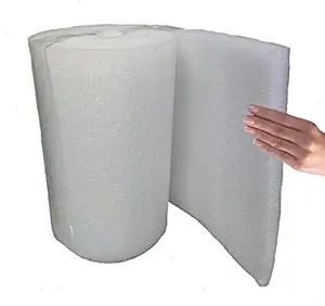 STYLELABS EP EPE Foam 10MM Roll/Sheet (24 Inches X 10 Feet Length) White Color (Set of 1 Roll)