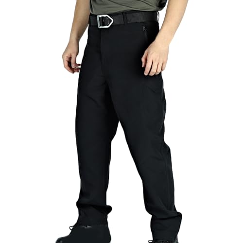 Cargo Pants for Men Baggy High Waisted Straight Leg Trousers with Multi Pocket Tactical Outdoor Joggers Hiking Travel
