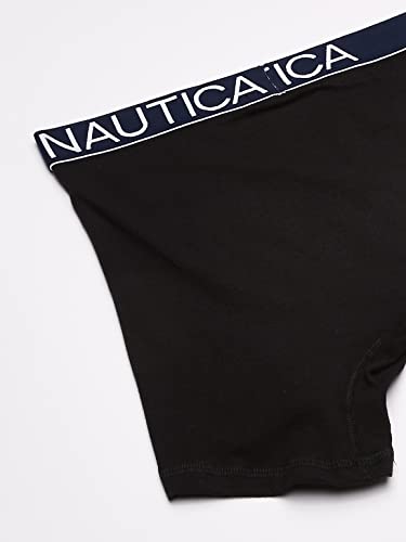 Nautica Men's 3 Pack Cotton Stretch Boxer Brief4