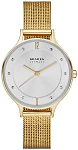 Skagen Women's Anita Lille Three-Hand, 30mm case size, Stainless Steel Watch