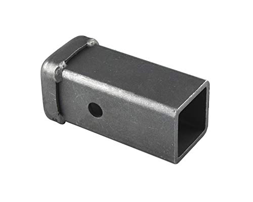 Image of TOPTOW 64453 Trailer Hitch Receiver Tube 2-inch X 6-inch Length Combo Bar, Weld on Raw Steel