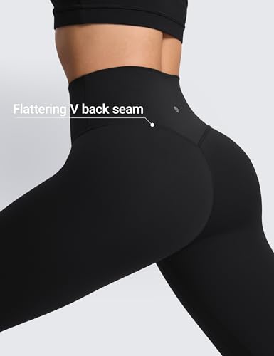 Image of CRZ YOGA SculptAir No Front Seam Leggings 25 inch | Breathable, Long Lasting Support, Training, High Waisted, for Women