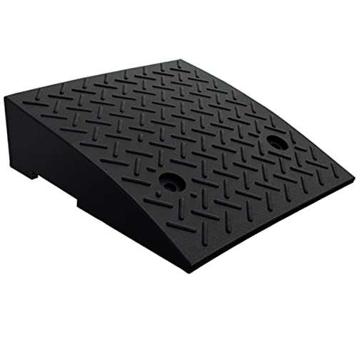 Rampe de trottoir portable 50x50x14cm pour fauteuil roulant et passage de seuil de porte