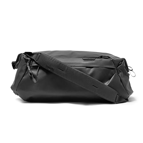 Peak Design Travel Duffel 35L, Color Options, Extra-Wide Single Zip Access, Weatherproof Shell, External Pockets, Fits Packing Cubes & Camera Cubes, For Weekend Trips, Versatile Duffel Bag for Travel