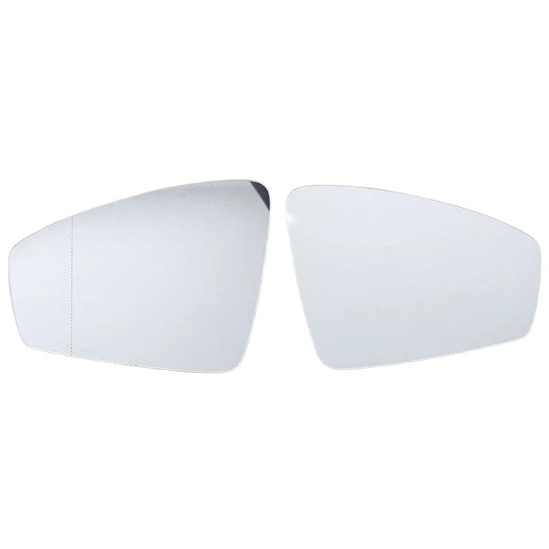 Verre miroir d'aile d'avertissement d'angle mort chauffant automatique pour Tiguan 2017