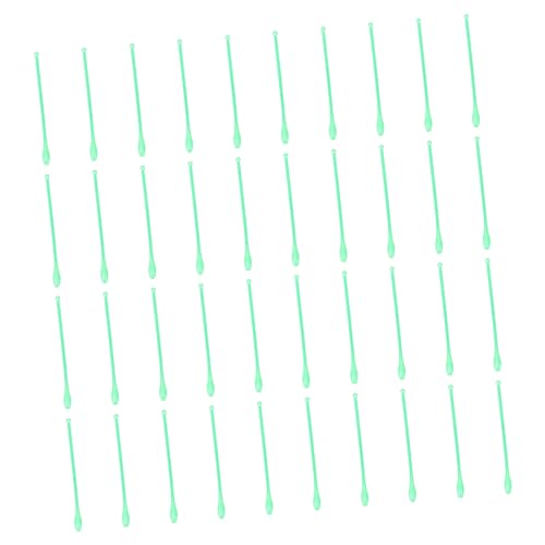 BELLIFFY Scoops Spoons Set 100 Pcs Plastic Mixing Spoons Sampling Spatulas Tiny Measuring for Various Occasions