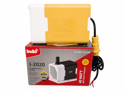 Image of Happy Home J-2020 40W Submersible Pump for Air Cooler | 165-220V AC | 3500 L /H Water Flow | 2.5m Lift | High Speed Low Noise Cooler Pump