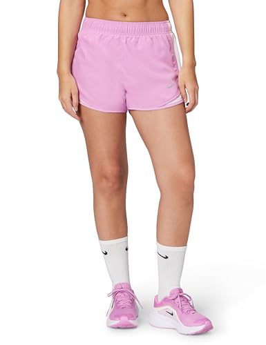 Image of Nike Women's Tempo Dri-FIT Mid-Rise Brief-Lined Running Shorts