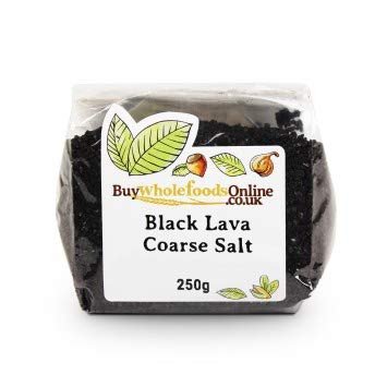 Buy Whole Foods Black Lava Coarse Salt (250g)