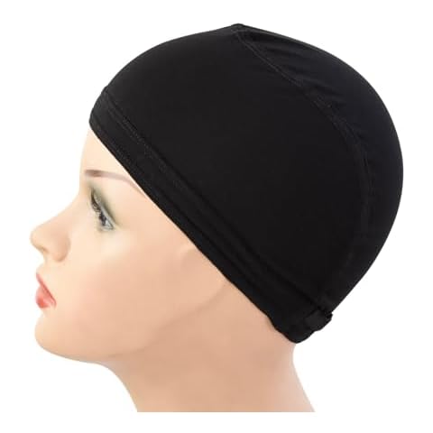 YANTAISIYU Bamboo Fiber Wig Cap with Strap Cover