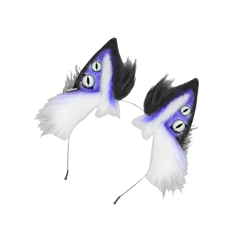 Diadema mítica de felpa con orejas de personajes, accesorio para