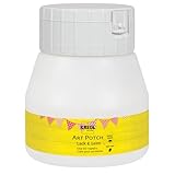 KREUL 49252 - Art Potch Vernice Colla trasparente 250 ml Colla a base d'acqua per la decorazione e il napkinning Adatto per legno, ceramica, pietra e cartone
