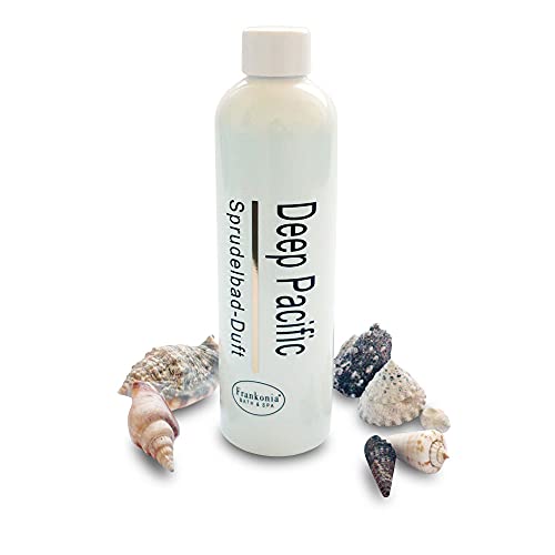 Frankonia BATH & SPA Sprudelbad Duft Deep Pacific – 230 ml Badezusatz für Whirlwannen & Sprudelbäder – Intensiver Whirlpool Duft – Badeduft – Duftzusatz – Duftkonzentrat