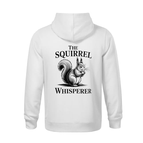 Kids The Squirrel Whisperer Boys Girls Lightweight Kangaroo Pocket Fleece Hoodies3