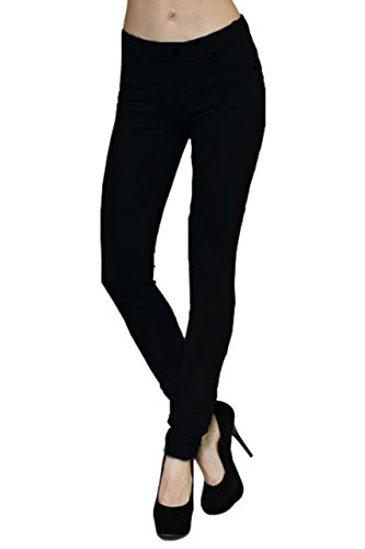 5 POCKETS SKINNY PONTE PANTS