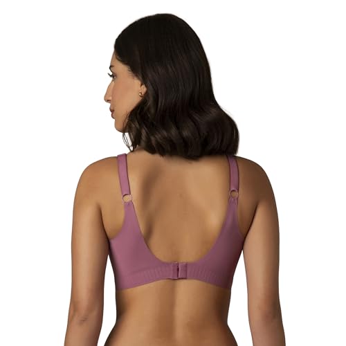 Image of Amante Non Padded Non Wired Full Coverage Invisible Support Seamless Adjustable Straps Skins Invisi Support Bra BRA02001