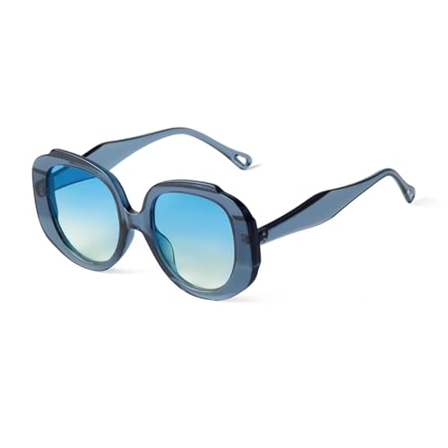 Lunettes de soleil rondes anti éblouissement pour yeux sensibles protection UV400