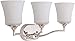 Craftmade 41702-PLN Helena Vanity Wall Lighting, 2-Light, 120 Watts, Polished Nickel (14"W x 10"H)