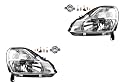 Johns, Scheinwerfer Satz Halogen Front passend für Renault Modus FP JP 01/2008 - H7 H1 Links & Rechts + Nebelscheinwerfer + Leuchtmittel Johns, Scheinwerfer Satz Halogen Front passend für Renault Modus FP JP 01/2008 - H7 H1 Links & Rechts + Nebelscheinwerfer + Leuchtmittel
