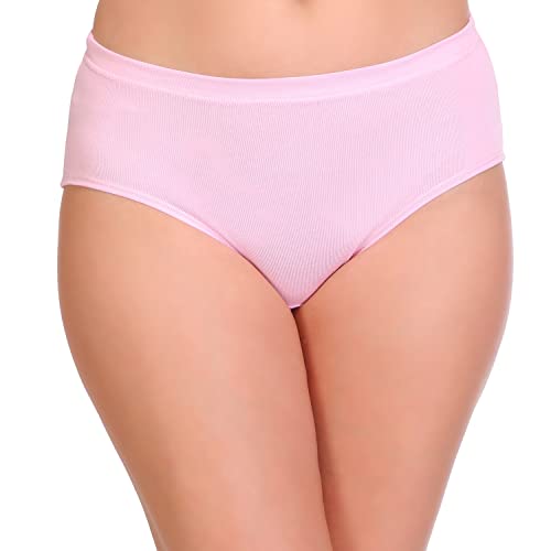 Image of SONA Women's Soft Cotton Inner Elastic Plain Daily Use Hipster Panties