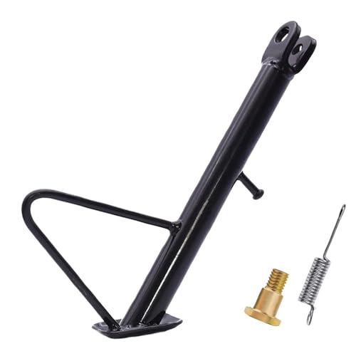 Béquille latérale universelle noire pour moto et scooter