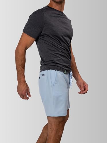 Chubbies Everywear Men’s Shorts – Mens Shorts Casual 6in Inseam, Elastic Waist, Water-Resistant, Zipper Pocket3