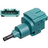 Material : PVC AUTOZOCO Interruptor de luz de freno y pedal embrague 4 pin compatible con VW, Seat, Skoda y Audi