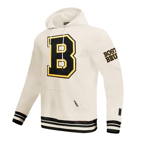Image of Pro Standard Men's NHL Retro Classics Brushed Back French Terry Pull Over Hoodie